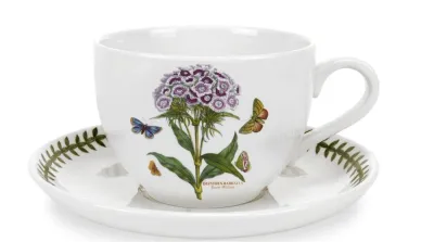 Portmeirion Чашка для завтрака Botanic Garden 500 мл с блюдцем Sweet William BG42000-B