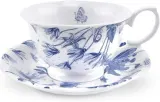 Portmeirion Чайная чашка Botanic Blue 170 мл с блюдцем BO76901-X — фото 1