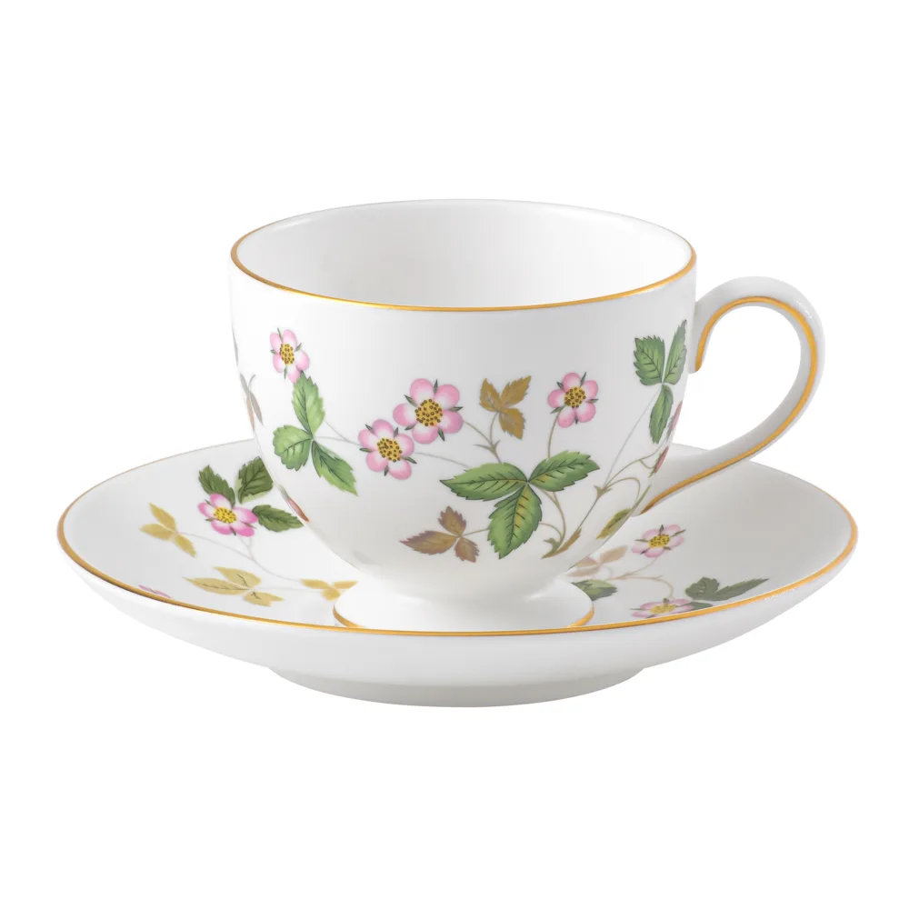 Wedgwood Чайная чашка с блюдцем Wild Strawberry 170 мл 1053289