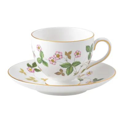 Wedgwood Чайная чашка с блюдцем Wild Strawberry 170 мл 1053289