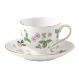 Wedgwood Чайная чашка с блюдцем Wild Strawberry 170 мл 1053289 — фото 1