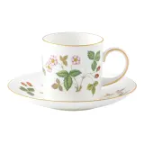 Wedgwood Чашка с блюдцем для кофе Wild Strawberry 160 мл 1057999 — фото 1