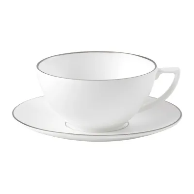 Wedgwood Чайная чашка Jasper Conran Platinum 250 мл с блюдцем 1058024