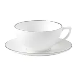 Wedgwood Чайная чашка Jasper Conran Platinum 250 мл с блюдцем 1058024 — фото 1