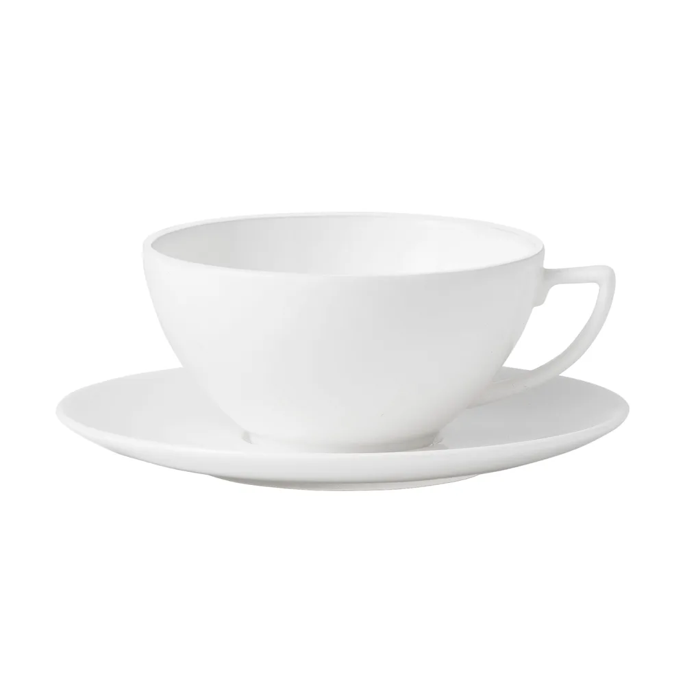 Wedgwood Чайная чашка Jasper Conran White 250 мл с блюдцем 1058028