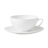 Wedgwood Чайная чашка Jasper Conran White 250 мл с блюдцем 1058028 — фото 1