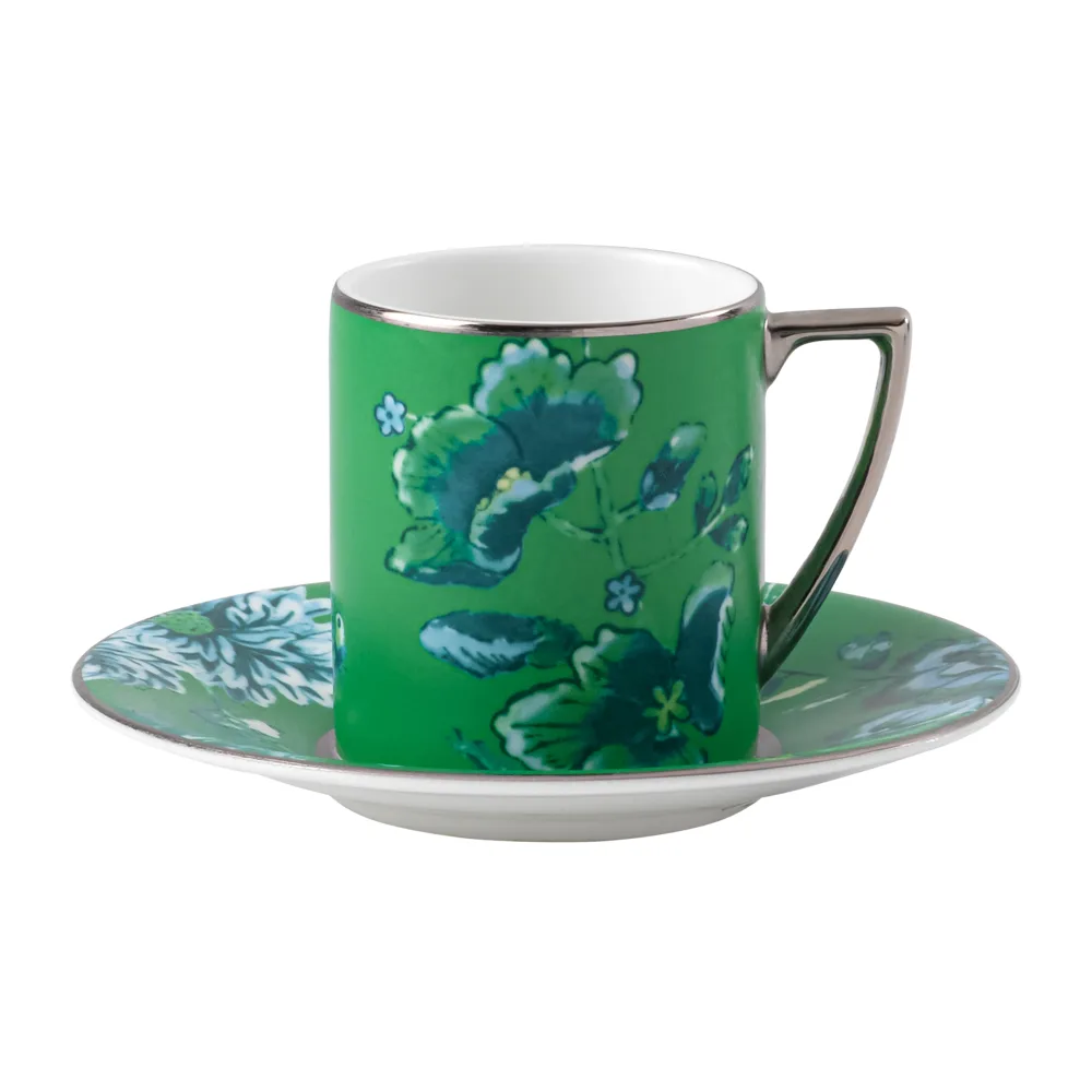Wedgwood Чашка Jasper Conran Chinoiserie 90 мл с блюдцем для эспрессо 1057993