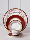 Wedgwood Чашка для эспрессо Renaissance Red 70 мл с блюдцем 1058816 — фото 2
