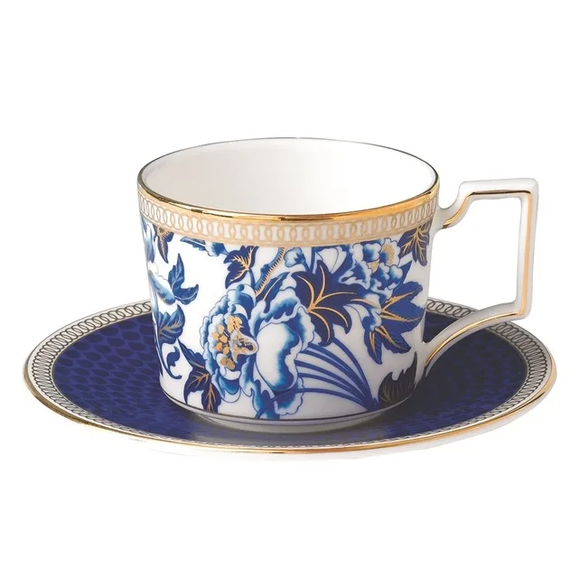Wedgwood Чашка с гибискусом и блюдцем 70 мл для эспрессо 1058002