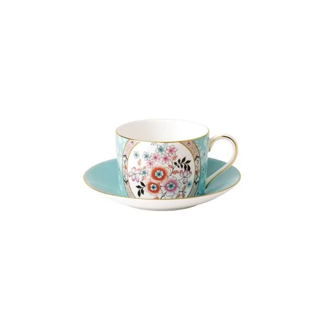 Wedgwood Чайная чашка Camellia Wonderlust с блюдцем 180 мл 40031703