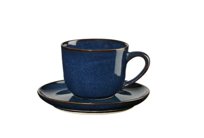ASA Чашка Saisons Midnight Blue 90 мл с блюдцем для эспрессо 27110119
