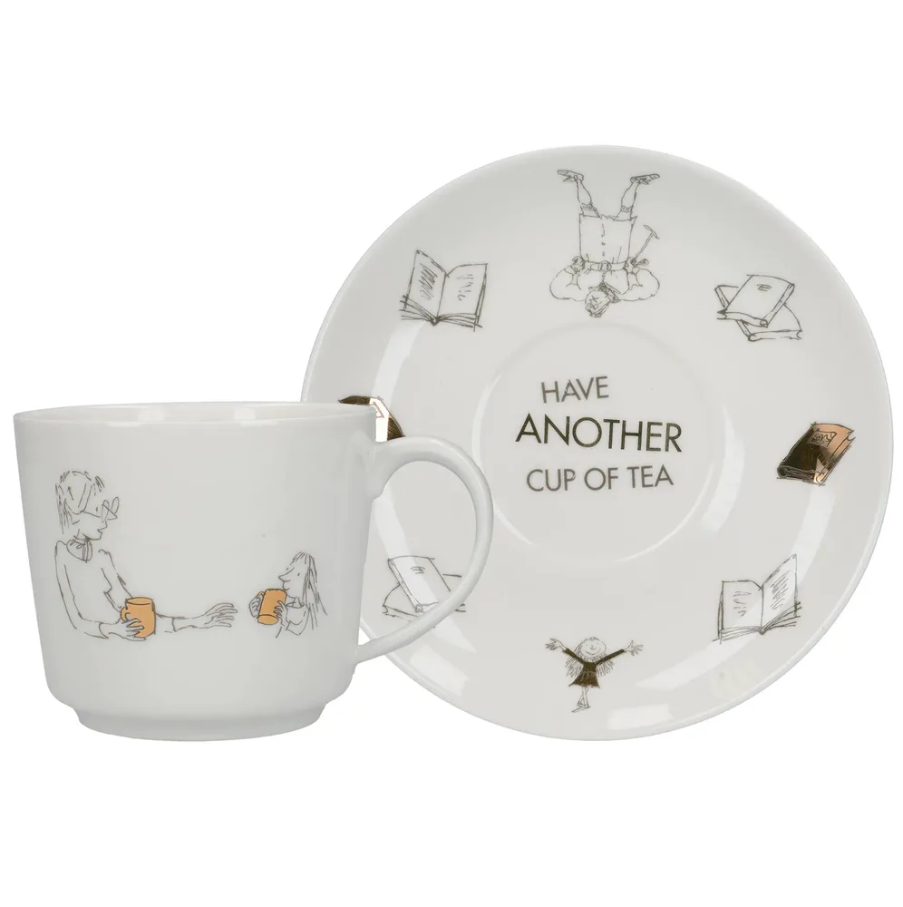 Kitchen Craft Чайная чашка Matilda 250 мл с блюдцем 5233708