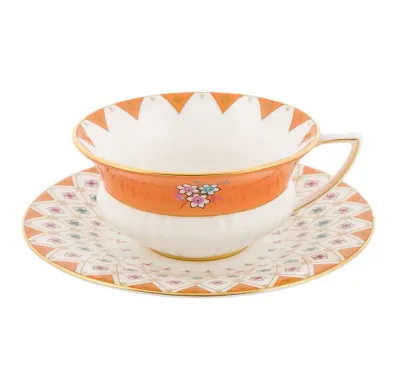 Wedgwood Чайная чашка Wonderlust 180 мл с блюдцем 40024019