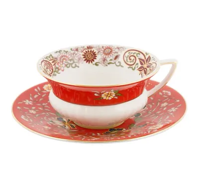 Wedgwood Чайная чашка Wonderlust 180 мл с блюдцем 40024021