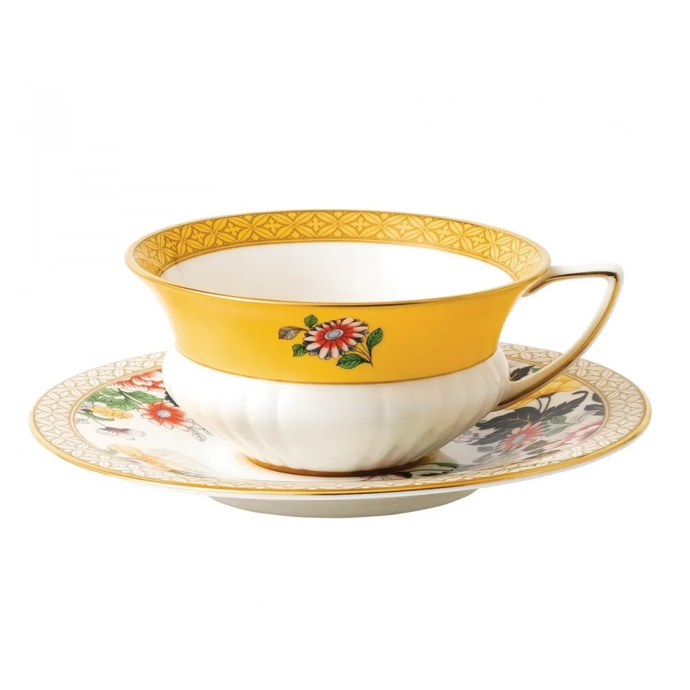 Wedgwood Чайная чашка Wonderlust 180 мл с блюдцем 40024020