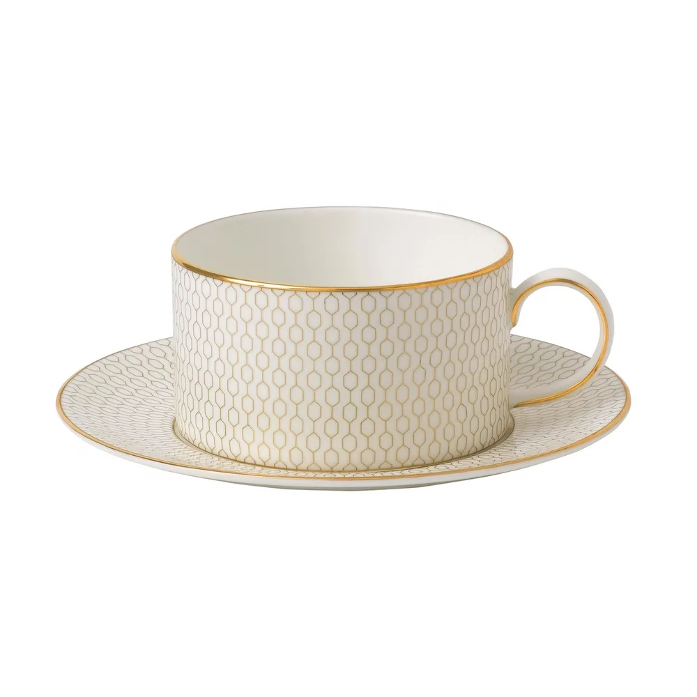 Wedgwood Чашка с блюдцем Gio Gold 180 мл для кофе/чая 40007548