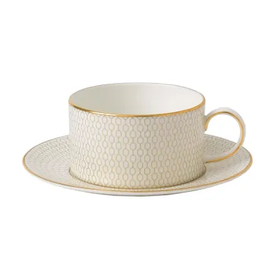 Wedgwood Чашка с блюдцем Gio Gold 180 мл для кофе/чая 40007548