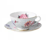 Wedgwood Чайная чашка Cuckoo Green 180 мл с блюдцем 5C106805128 — фото 1