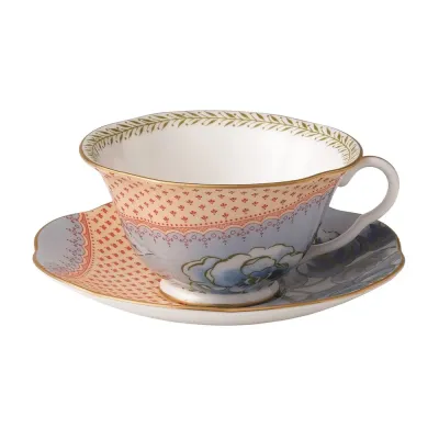 Wedgwood Чашка с блюдцем Баттерфляй Блю для чая 5C107800054