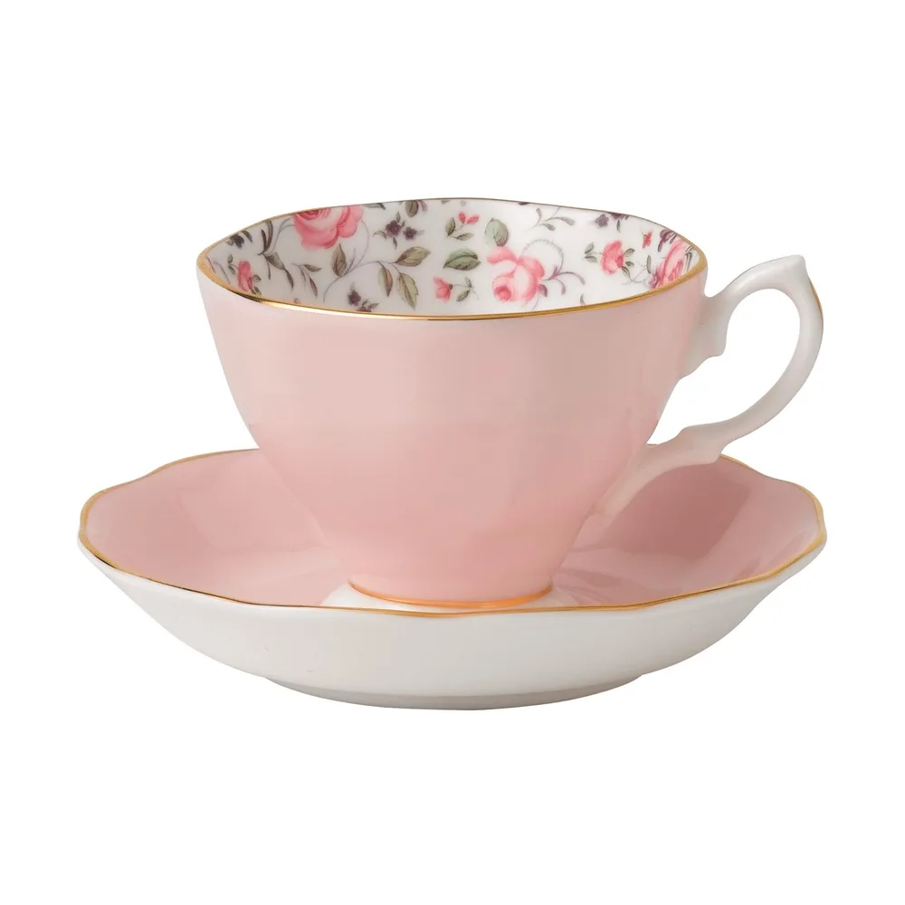 Royal Albert Чашка Rose Confetti с блюдцем 180 мл ROSCON26135