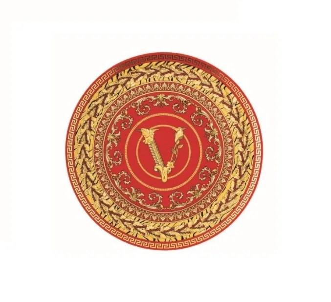 Versace Тарелка Virtus Holiday 17 см Rossa 1933540994910217