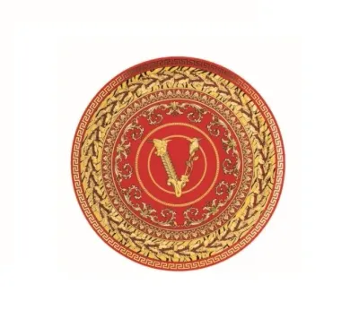 Versace Тарелка Virtus Holiday 17 см Rossa 1933540994910217