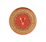 Versace Тарелка Virtus Holiday 17 см Rossa 1933540994910217 — фото 1