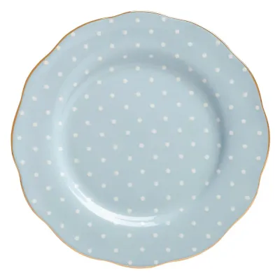 Royal Albert Тарелка для завтрака Polka Blue 20 см POLBLU25811