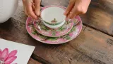 Wedgwood Тарелка для завтрака Wonderlust 20 см Розовый лотос 1057260 — фото 3