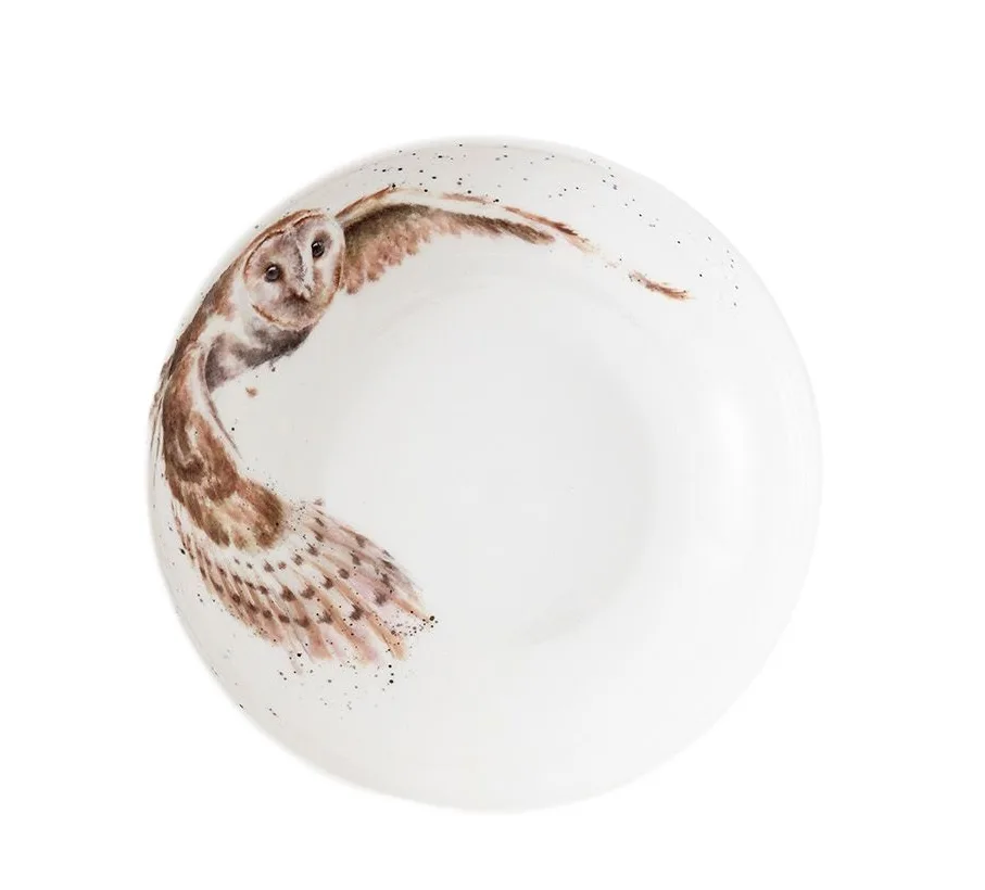 Royal Worcester Тарелка Wrendale Designs 22,3см Сова глубокая WNB4341-XB-D