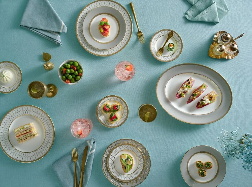 Wedgwood Тарелка для завтрака Renaissance Grey 20 см 1065310