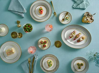 Wedgwood Тарелка для завтрака Renaissance Grey 20 см 1065310