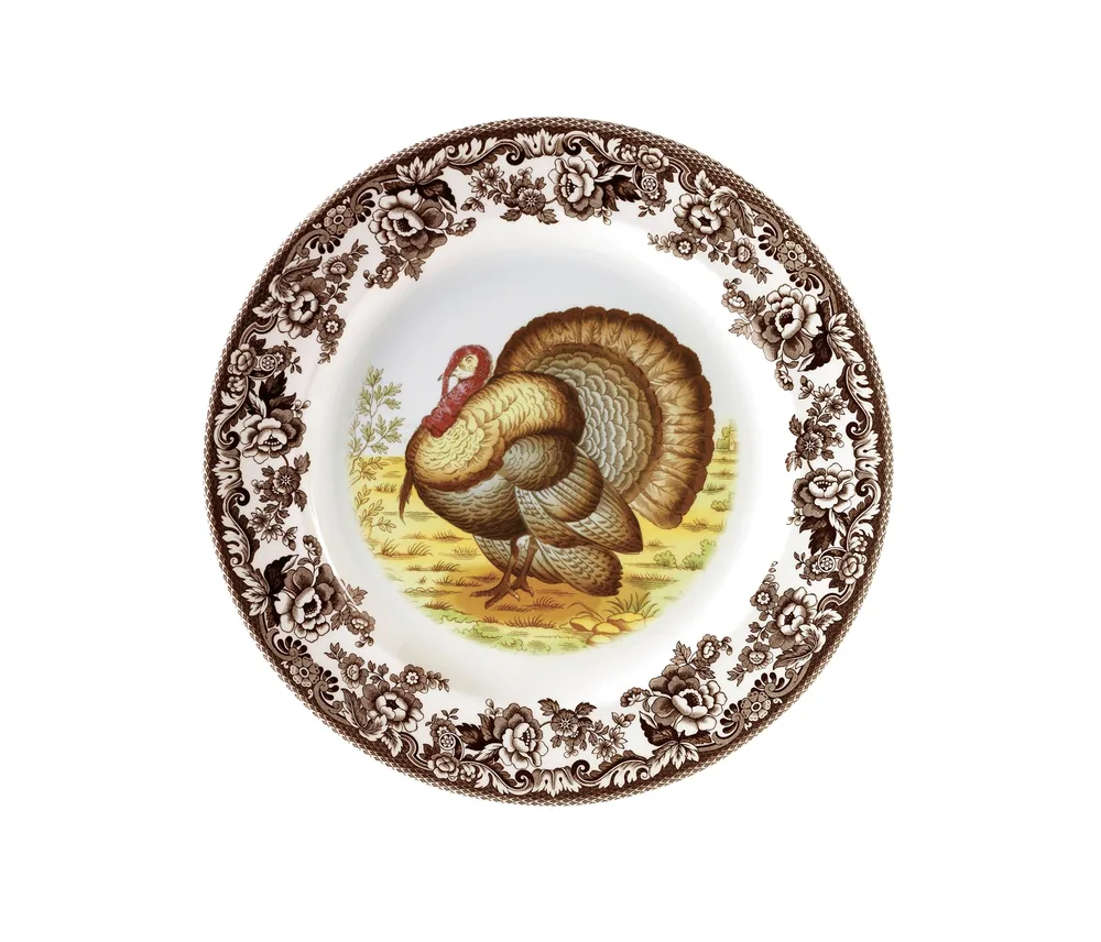 Spode Тарелка для завтрака с индейкой Woodland 20 см (II класс) SWL0145-A