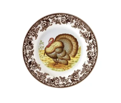 Spode Тарелка для завтрака с индейкой Woodland 20 см (II класс) SWL0145-A