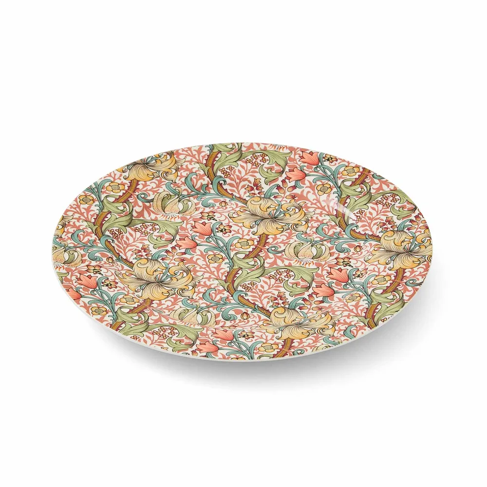 Spode Тарелка Morris & co. Тарелка для завтрака "Золотая лилия" 20 см MCO8845-XG-B
