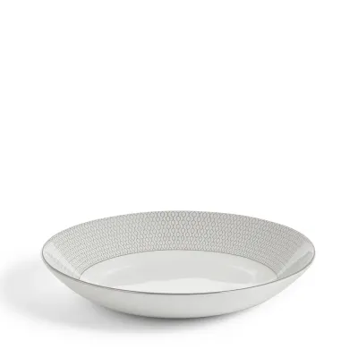 Wedgwood Gio Platinum 24 см глубокая / тарелка для пасты 1063175