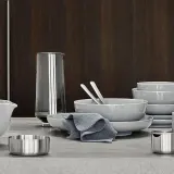 Blomus Набор из 6 тарелок Ro 22 см глубиной Nimbus Cloud B64042K — фото 2