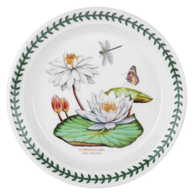 Portmeirion Тарелка для завтрака Exotic Botanic Garden 21,5 см Белая водяная лилия EG05072-B