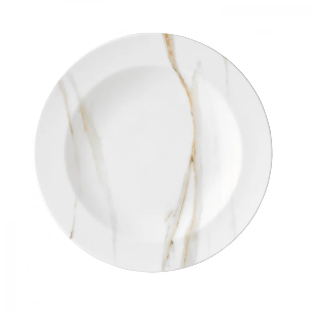 Wedgwood Тарелка Vera Wang Venato Imperial 25 см глубокая 40024333
