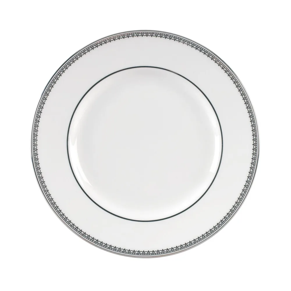 Wedgwood Десертная тарелка Vera Wang Lace Platinum 15 см 50127201008