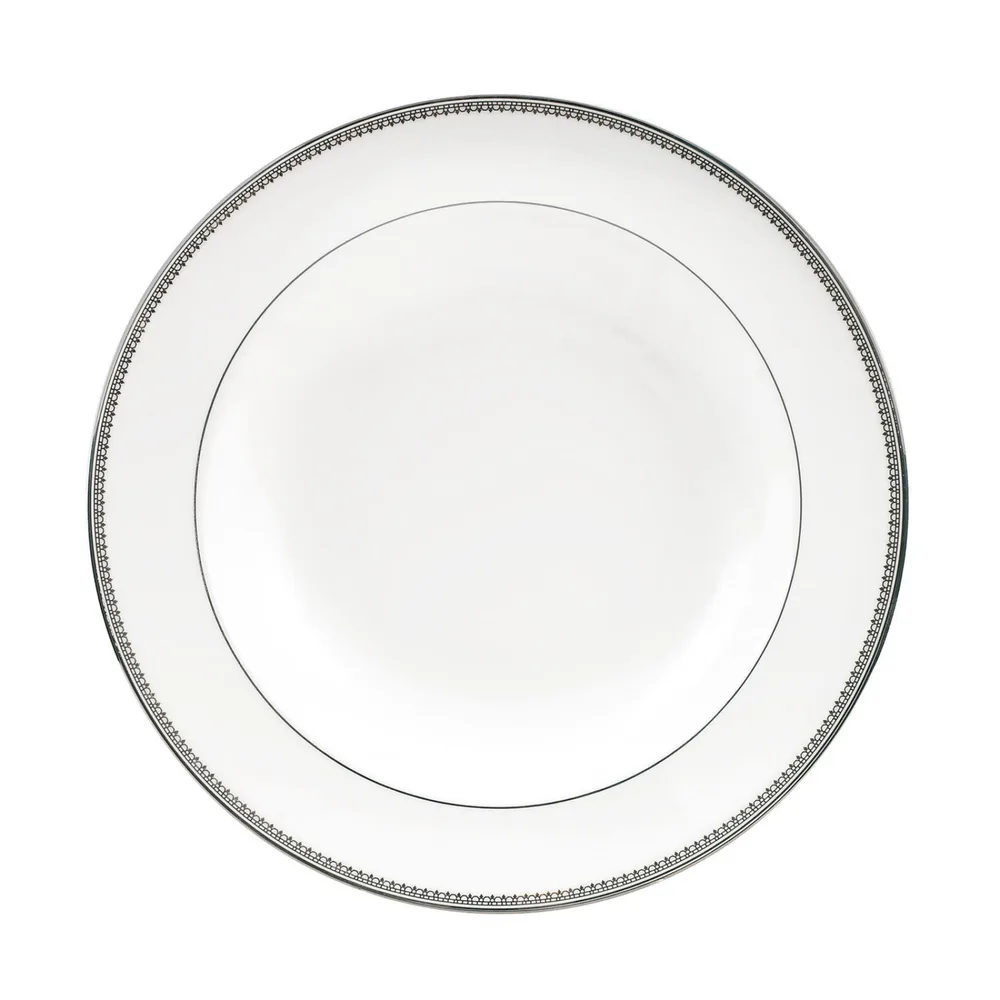 Wedgwood Тарелка глубокая Vera Wang Lace Platinum 23 см 50127201012