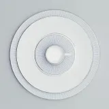 Wedgwood Десертная тарелка Jasper Conran Pin Stripe 18 см 50150209542 — фото 4