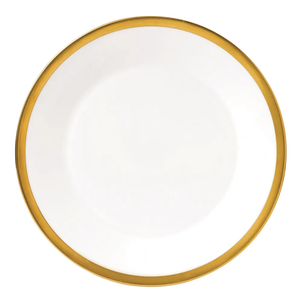 Wedgwood Обеденная тарелка Jasper Conran Gold 27 см 40000250