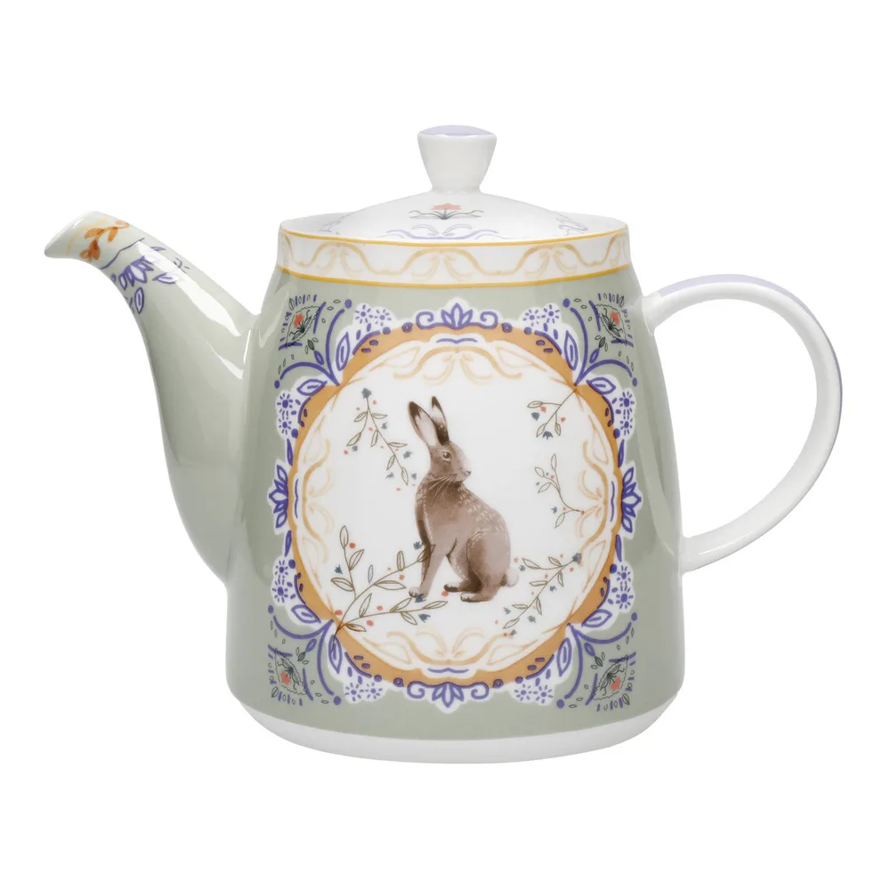Kitchen Craft Чайник London Pottery 1л Заяц LPBLTPOT1LHAR