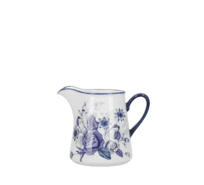 Kitchen Craft Сливочник London Pottery 250 мл Голубая роза LPBRJUGBLU