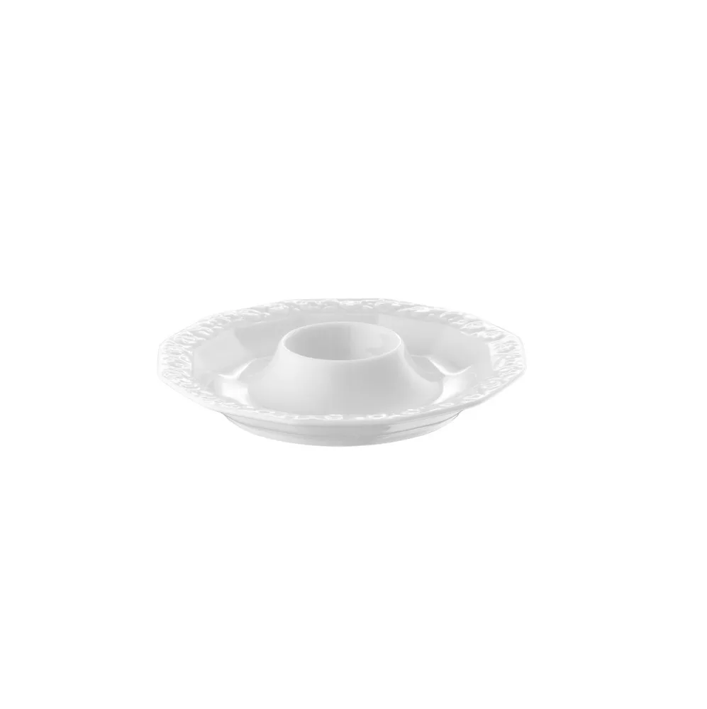 Rosenthal Чашка для яиц White Maria с блюдцем 10430 800001 15525