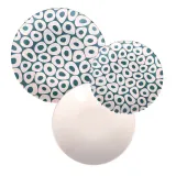 Rose&Tulipani Набор тарелок "Морские камни" на 6 персон (18 предметов) R18420TA18 — фото 1