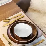 Sambonet Набор из 6 ложек для эспрессо Cortina PVD Gold 52722GA7 — фото 2