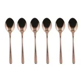 Sambonet Набор из 6 кофейных/чайных ложек Taste, PVD, медь 52553CA6 — фото 1