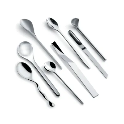 Alessi Набор из 8 кофейных ложек. MSPOONSET